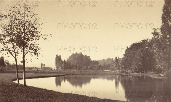 Bois de Boulogne, 1858.