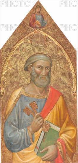 Saint Peter, with Saint James Major above, [left panel], c. 1415/1420.