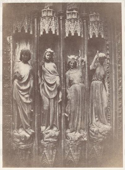 The Virtues Crushing the Vices, Strasbourg Cathedral, 1853.