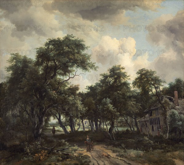 Hut among Trees, c. 1664.