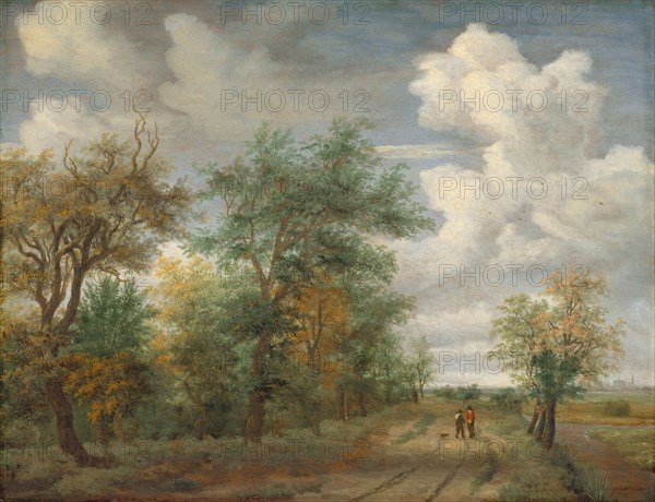 Wooded Landscape with Figures, c. 1658.