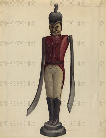 Whirligig: Hessian Soldier, c. 1937.