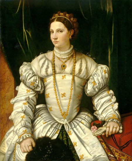 Portrait of a Lady in White, c. 1540.