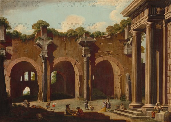 The Basilica of Constantine with a Doric Colonnade, 1685/1690.