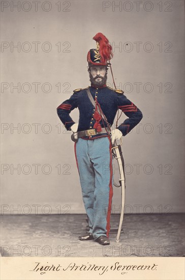 Light Artillery, Sergeant, 1866.