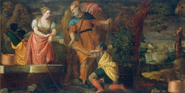 Rebecca at the Well, c. 1582/1588.