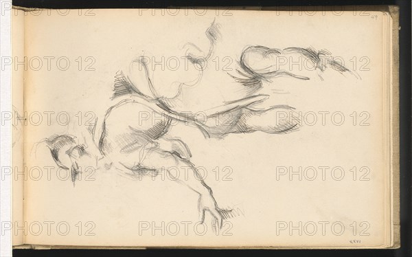 Study of the Allegorical Figure France in Rubens' "The Exchange of the Two Princesses", 1882/1885.