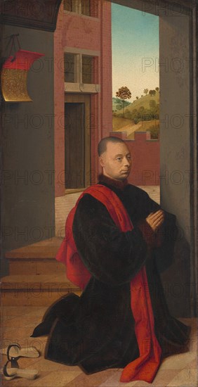 Portrait of a Male Donor, c. 1455.