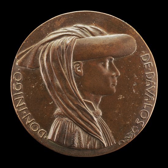 Don Iñigo d'Avalos, d. 1484, Grand Chamberlain of Naples 1449 [obverse], c. 1448/1449.