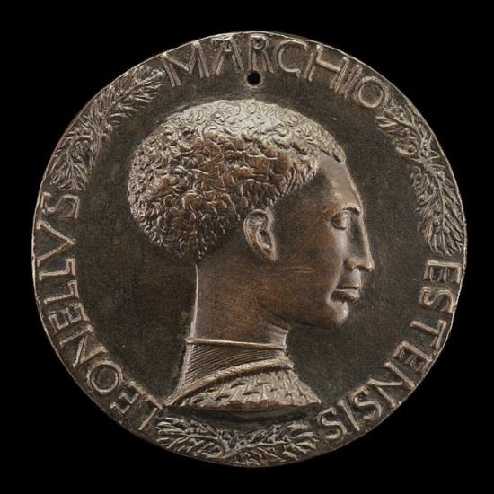 Leonello d'Este, 1407-1450, Marquess of Ferrara 1441 [obverse], c. 1440/1444.