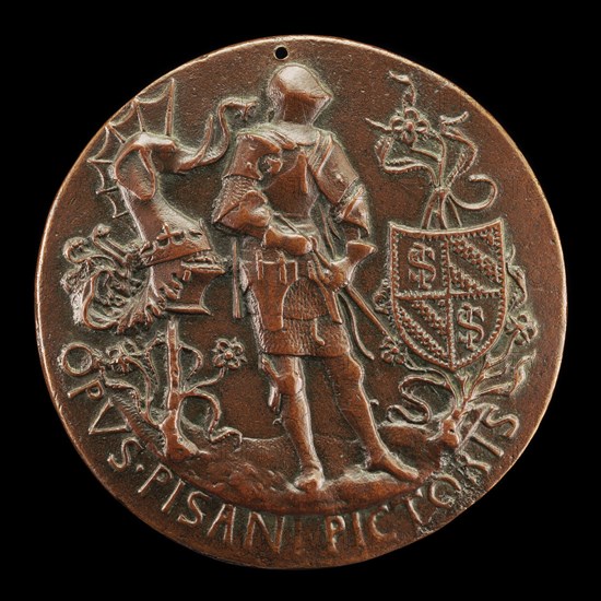 Sigismondo Armed and Holding a Sword [reverse], c. 1445.