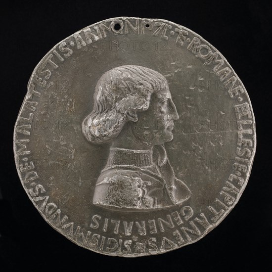 Sigismondo Pandolfo Malatesta, 1417-1468, Lord of Rimini 1432 [obverse], 1445.