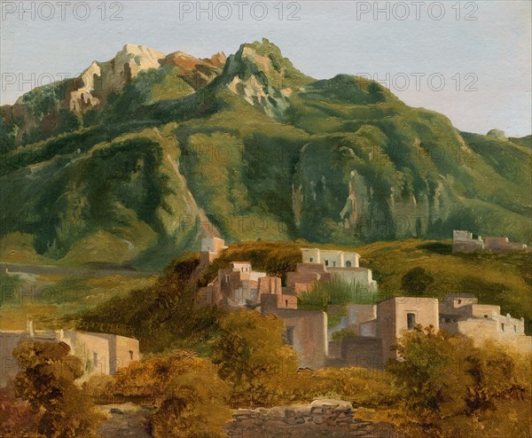 Village on the Island of Ischia, c. 1826.