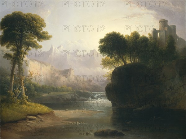 Fanciful Landscape, 1834.