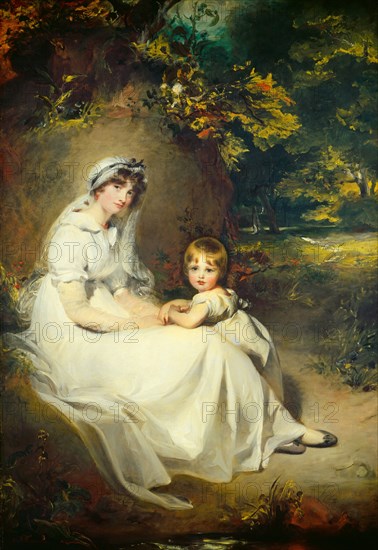 Lady Mary Templetown and Her Eldest Son, 1802.