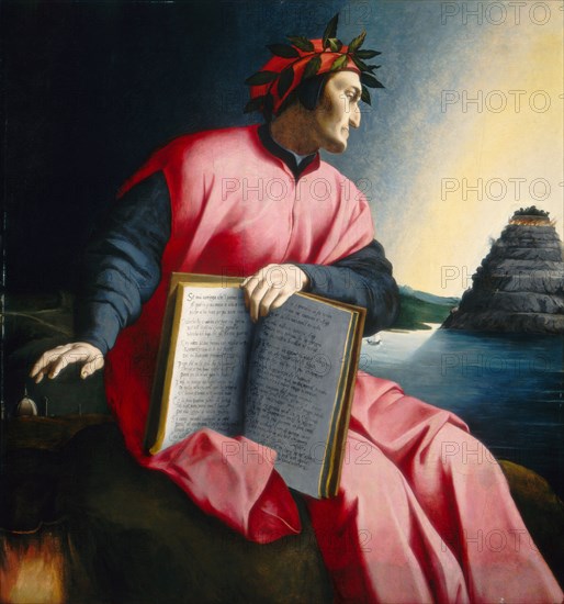 Allegorical Portrait of Dante, late 16th century.