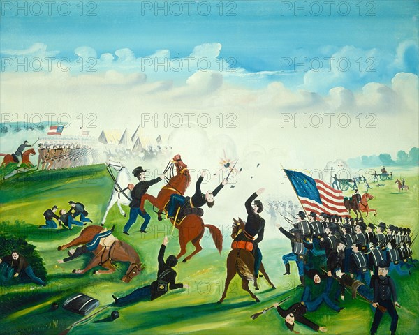 Civil War Battle, 1861 or after.