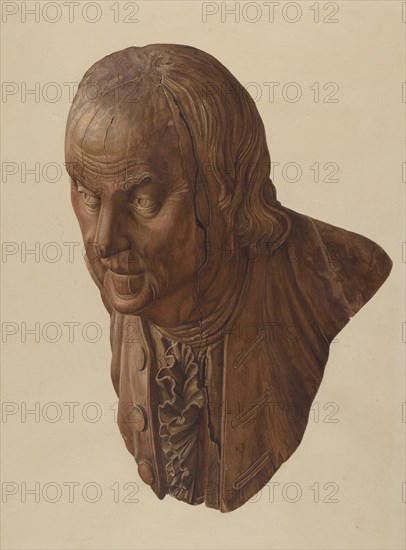 Figurehead: Benjamin Franklin, 1935/1942.