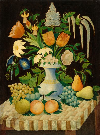 Flowers and Fruit, c. 1870.