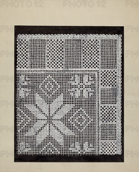 Lace Hardanger, 1935/1942.