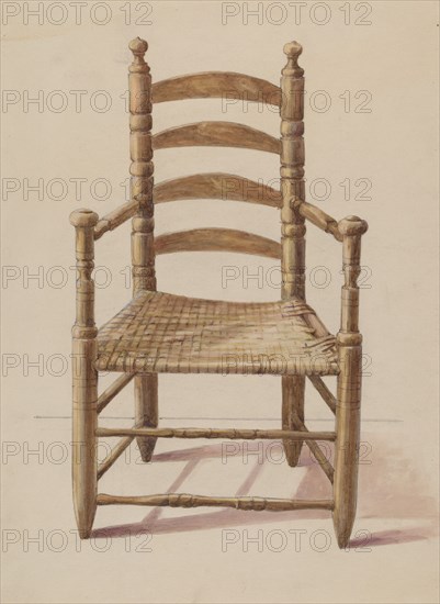 Ladder Back Chair, 1935/1942.