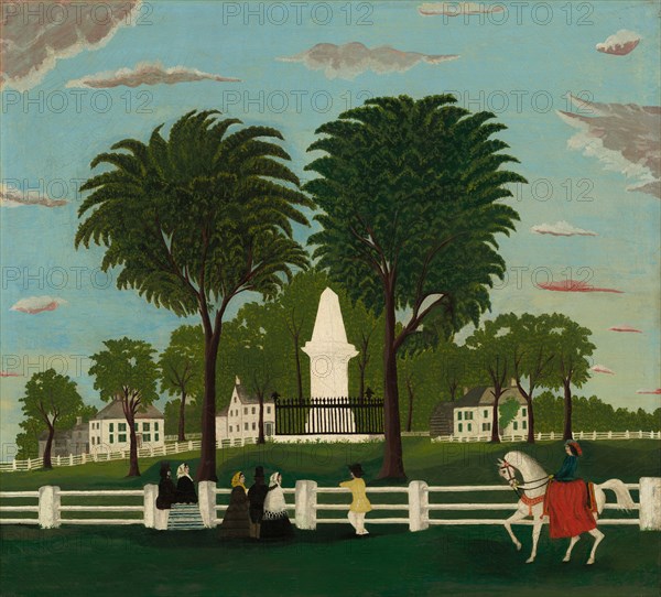 Lexington Battle Monument, 1853 or after.