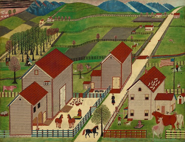 Mahantango Valley Farm, late 19th century.