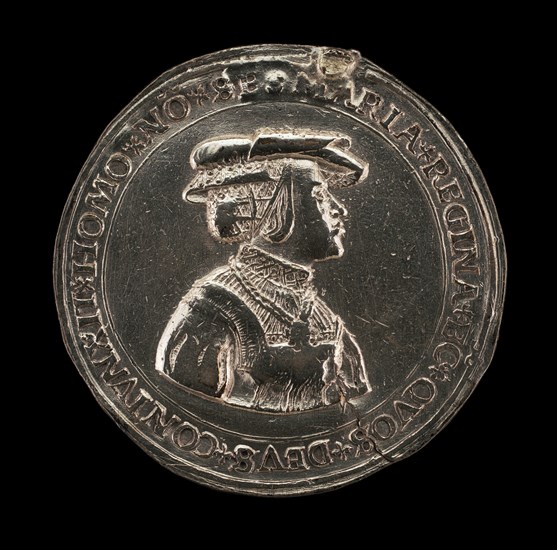 Maria of Austria, 1505-1558, Wife of Louis II, King of Hungary and Bohemia, 1522 [reverse], 1526.