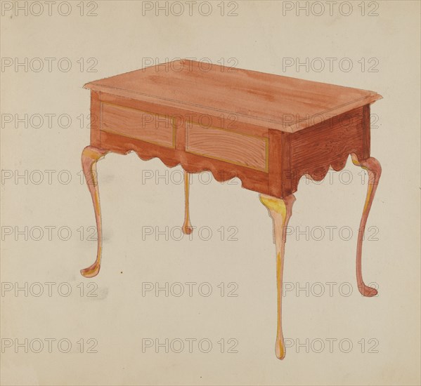 Rectangular Serving Table, 1935/1942.