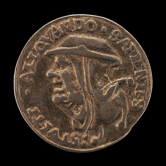 Satirical Head of a Cardinal [reverse], c. 1540.