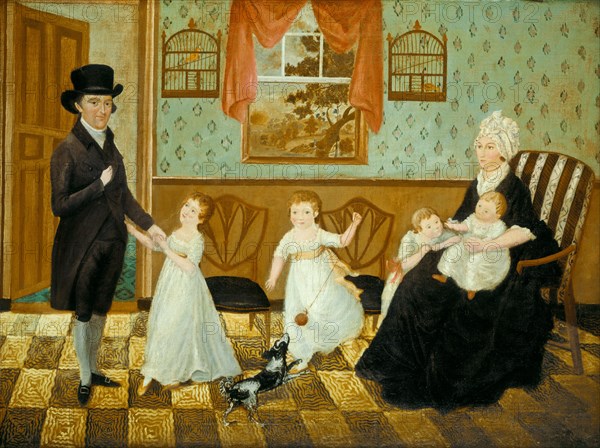 The Sargent Family, 1800.