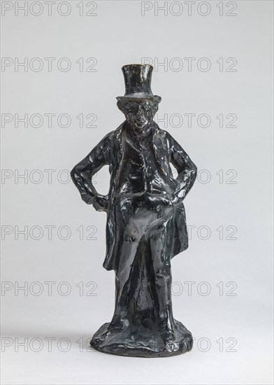 The Stroller (Le bourgeois qui flâne), model probably after 1860, cast around January 1954.