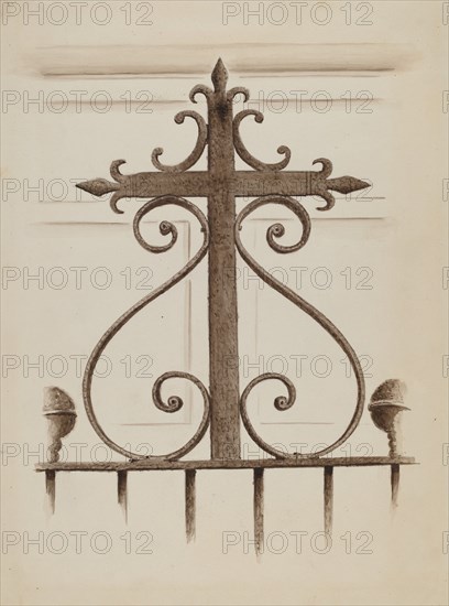 Wrought Iron Cross, 1935/1942.