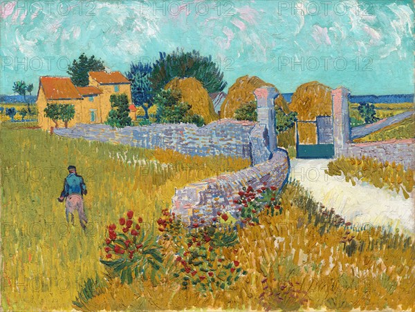 Farmhouse in Provence, 1888.