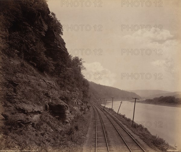 Cathedral Rocks, Susquehanna Near Meshoppen, c. 1895.