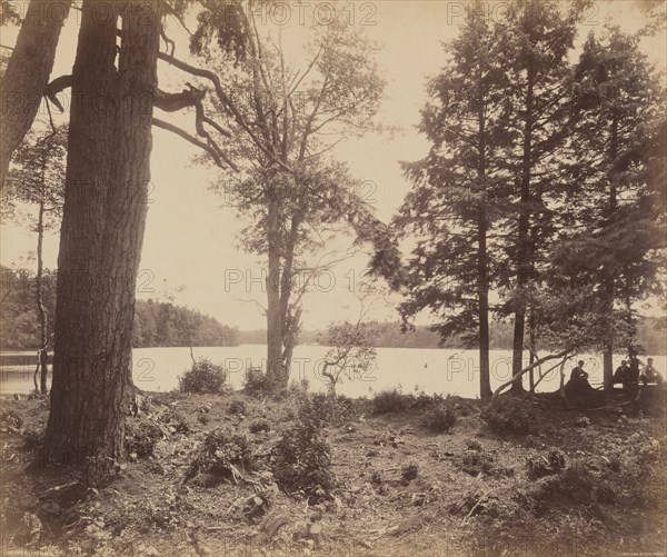 Ganoga Lake, c. 1895.