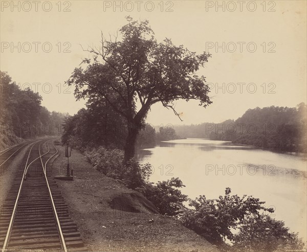 The Lehigh, At Turkey Run, c. 1895.