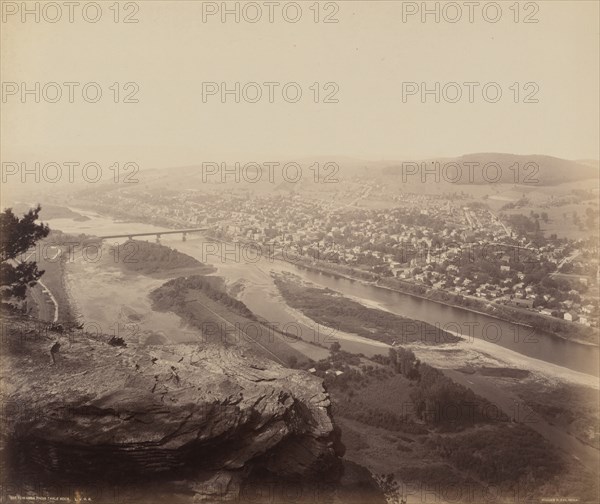 Towanda From Table Rock, c. 1895.