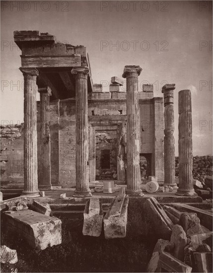 The Acropolis of Athens, plate 20, 1869/1870.