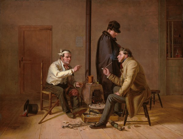 The Tough Story - Scene in a Country Tavern, 1837.