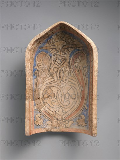 Element from a Stalactite Squinch (Muqarnas), Iran, 10th century.