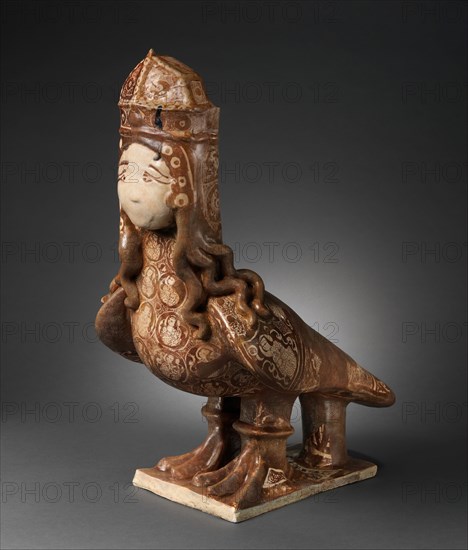 Figure of Harpy, Iran, 12th-early 13th century.