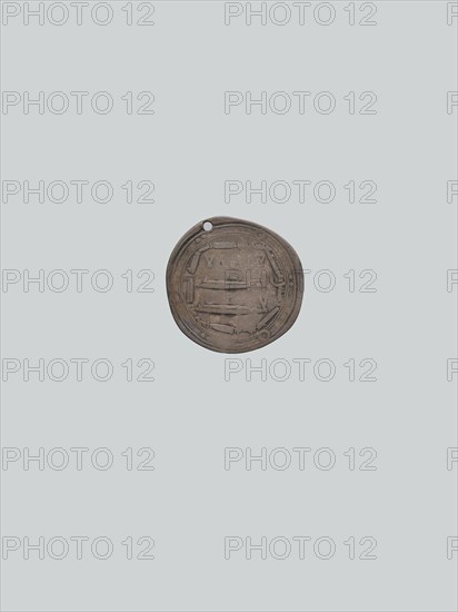 Coin, Iran, dated A.H. 166/ A.D. 783. Minted during the era of the Abbasid caliphate