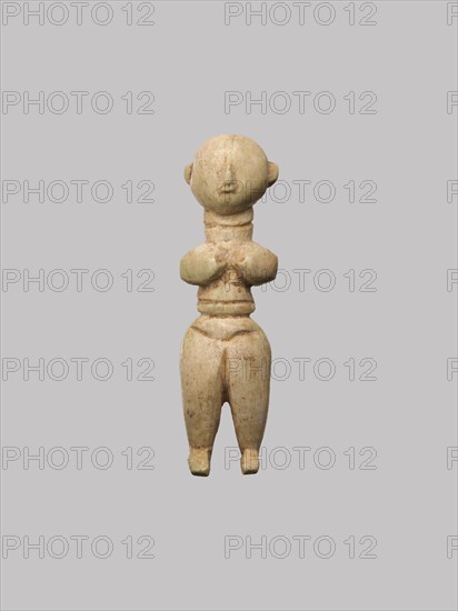 Female Fertility (?) Figure, Iran, 5000 B.C.- 9th century A.D.. Could be a residual piece from a  previous periods; may have functioned as a toy.