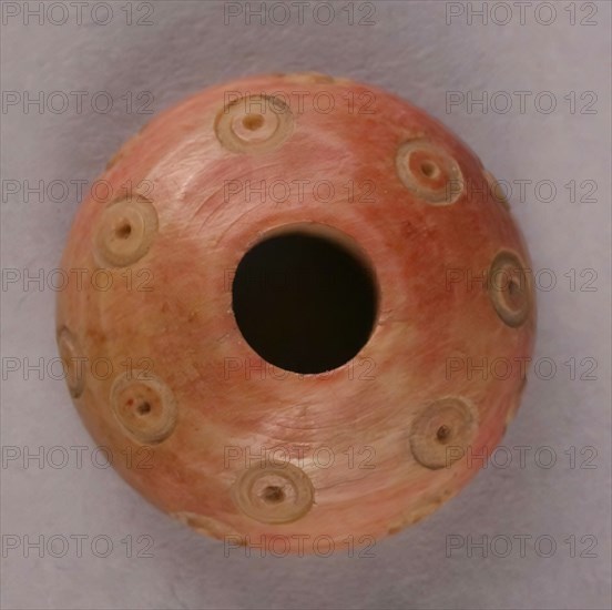 Spindle Whorl, Iran, 9th-10th century. Excavated at Nishapur, providing evidence the city possessed a thriving textile industry