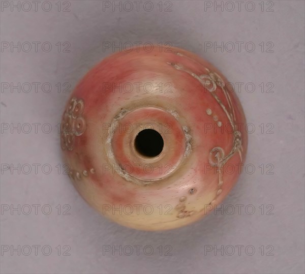 Spindle Whorl, Iran, 9th-10th century. Excavated at Nishapur, providing evidence the city possessed a thriving textile industry