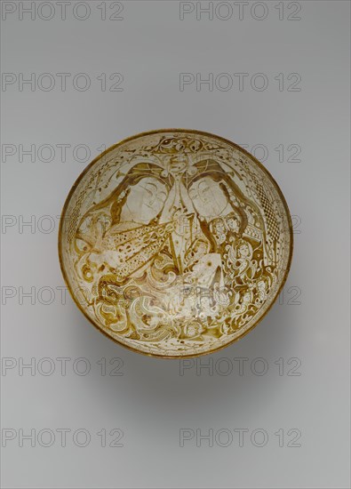 Bowl with Musicians in a Garden, Iran, late 12th-early 13th century.