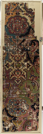 Khurasan Carpet Fragment, Northeastern Iran, second half 16th century.