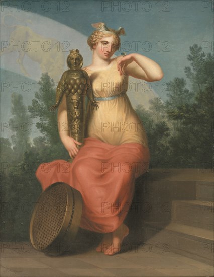 Philosophy. Allegorical Figure, 1800. Found in the collection of Statens Museum for Kunst, Copenhagen.