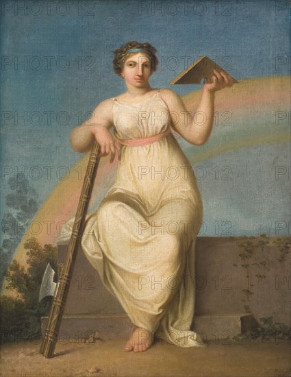 Jurisprudence. Allegorical Figure, 1800. Found in the collection of Statens Museum for Kunst, Copenhagen.